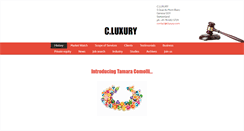 Desktop Screenshot of cluxury.com
